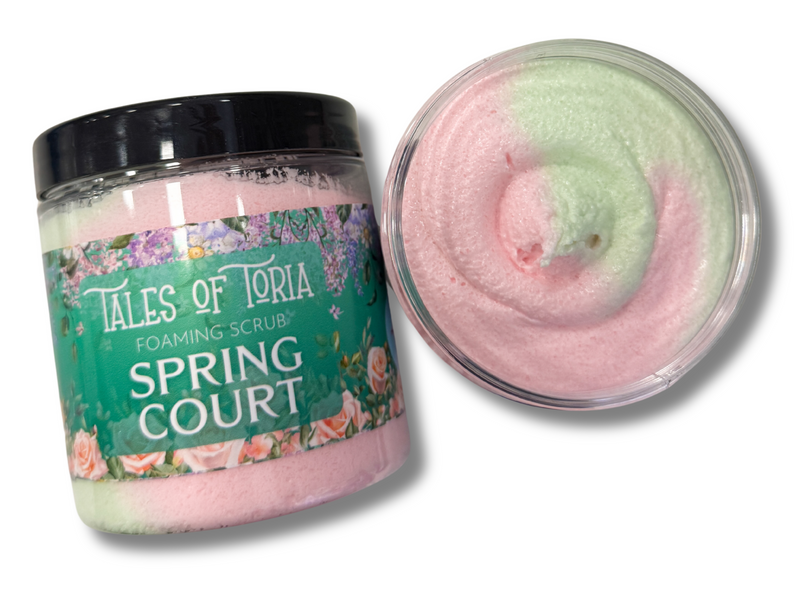 Spring Court | Foaming Scrub | The Courts Collection