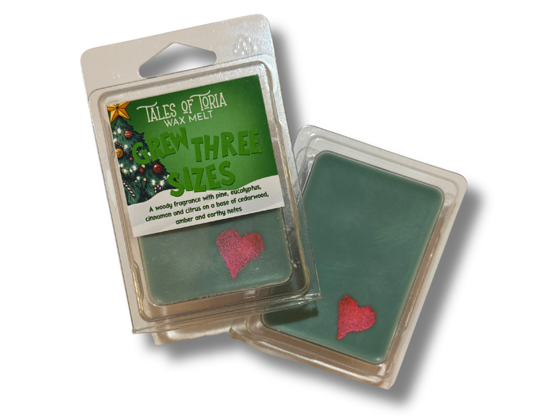 Grew Three Sizes | Clamshell Wax Melt