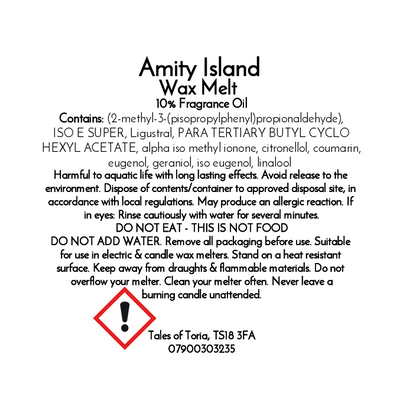 Amity Island | Clamshell Wax Melt