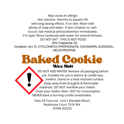Baked Cookie | Segment Wax Melt