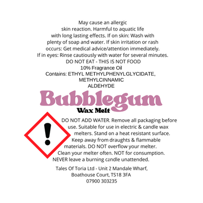 Bubblegum | Segment Wax Melt