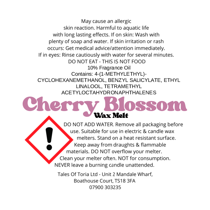 Cherry Blossom | Segment Wax Melt
