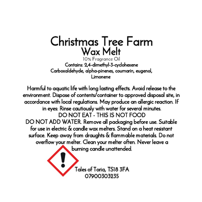 Christmas Tree Farm | Clamshell Wax Melt