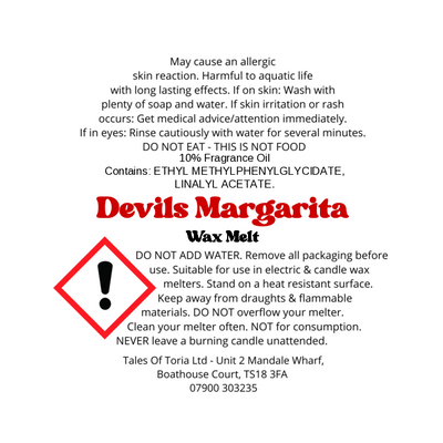 Devils Margarita | Segment Wax Melt