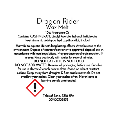 Dragon Rider | Clamshell Wax Melt