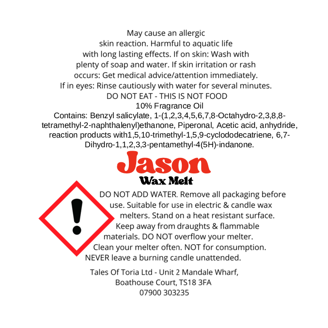 Jason | Decorated Wax Melt