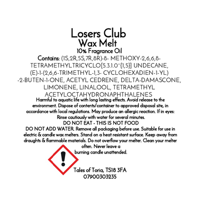 Losers Club | Clamshell Wax Melt