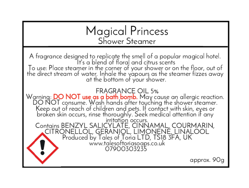 Magical Princess | Shower Steamer