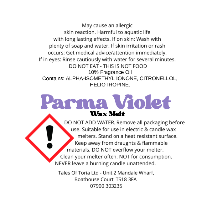 Parma Violet | Segment Wax Melt