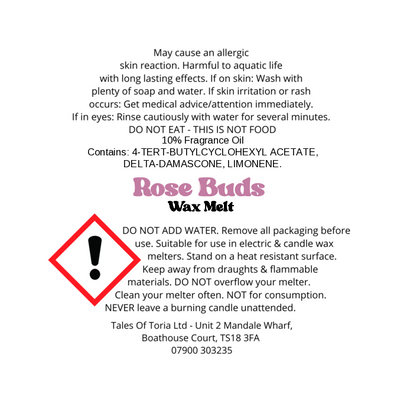 Rose Buds | Segment Wax Melt