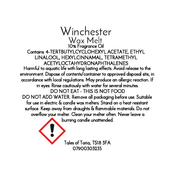 Winchester | Clamshell Wax Melt